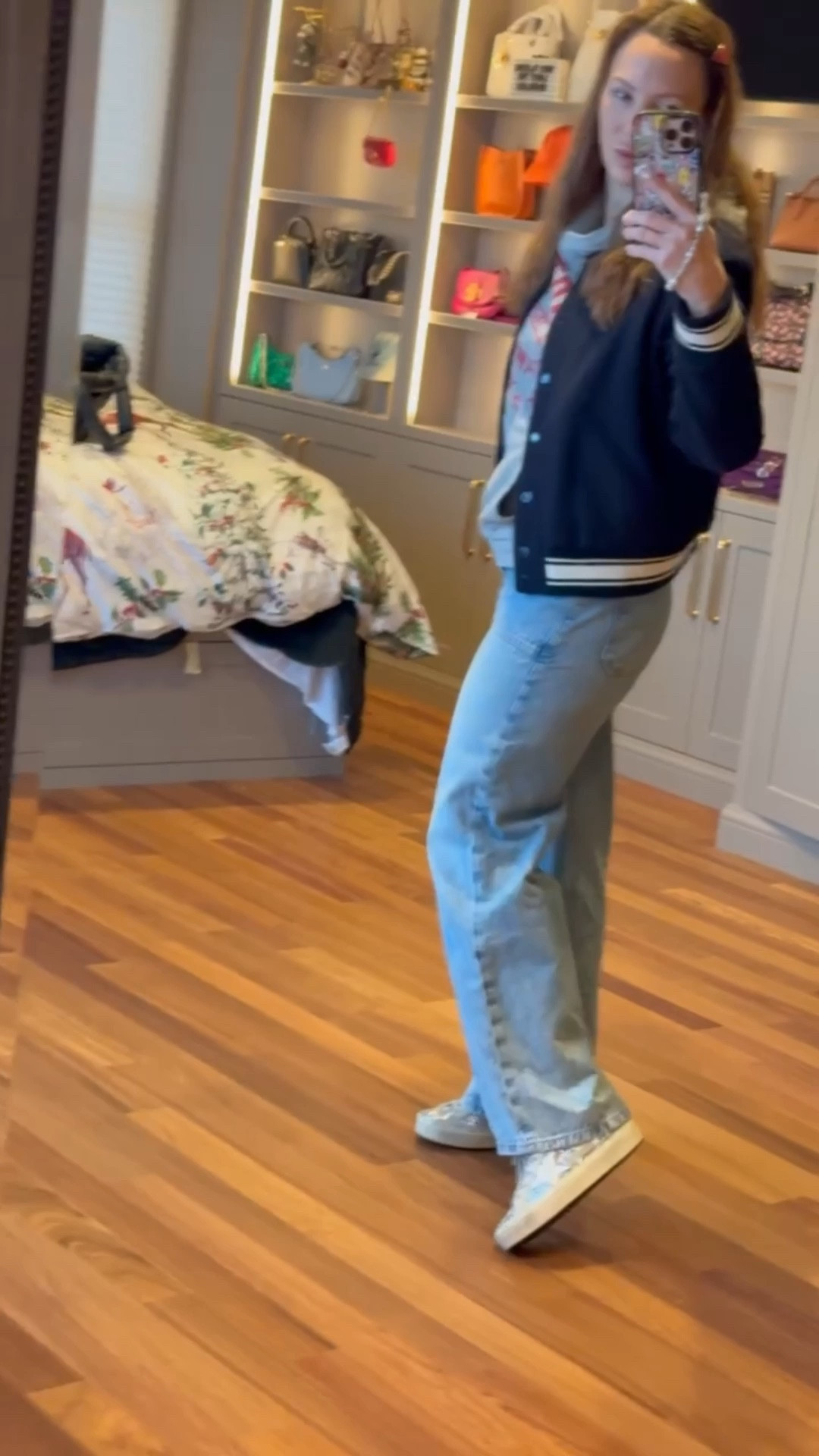 OOTD
Free people jeans
Mother track sweatshirt
Golden goose sneakers
Golden goose jacket

#LTKOver40 #LTKSeasonal #LTKootd