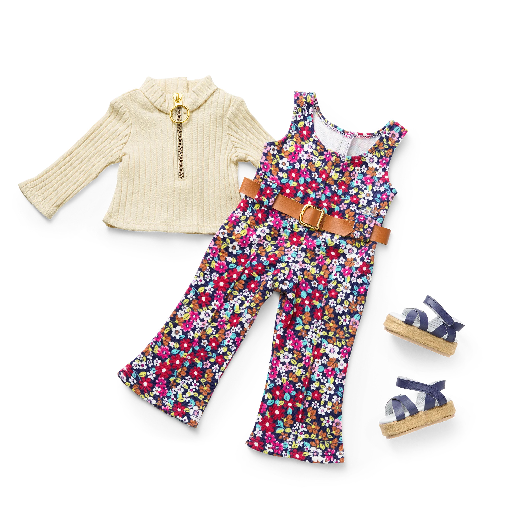 Julie’s™ Floral Jumpsuit for 18-inch Dolls | American Girl® | American Girl