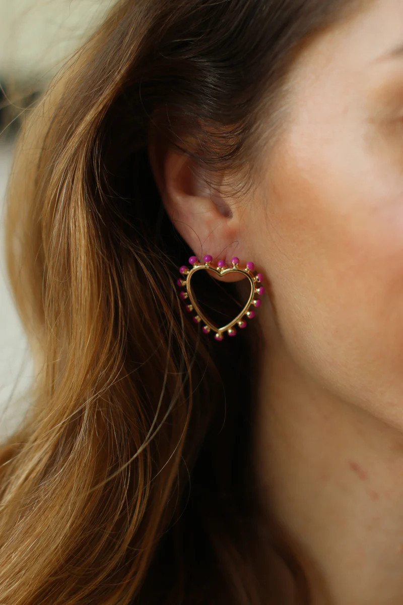 Outside The Heart Earrings | ANEA HILL