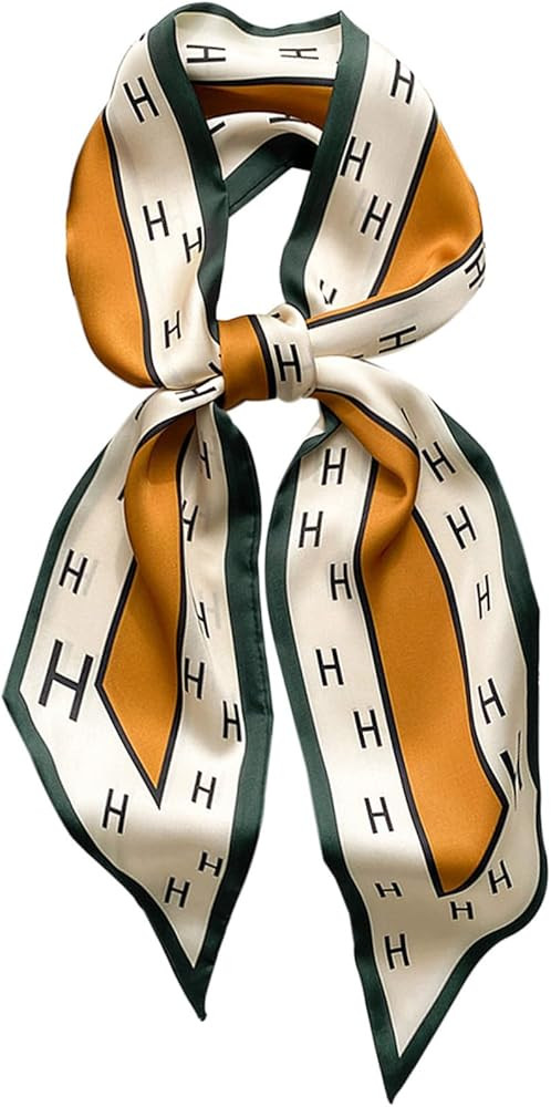 Dailyacc Hair Scarf for Women Fashion Silky Satin Headscarf Wrap Breathable Lightweight Neck Scar... | Amazon (US)