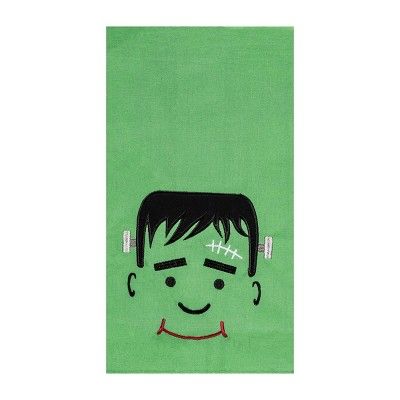 C&F Home Frankenstein Halloween Embroidered and Applique Woven Kitchen Towel | Target