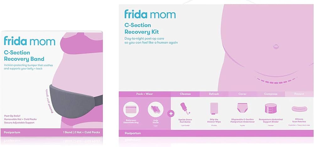 Frida Mom Postpartum C-Section Recovery Kit + Recovery Band | Amazon (US)