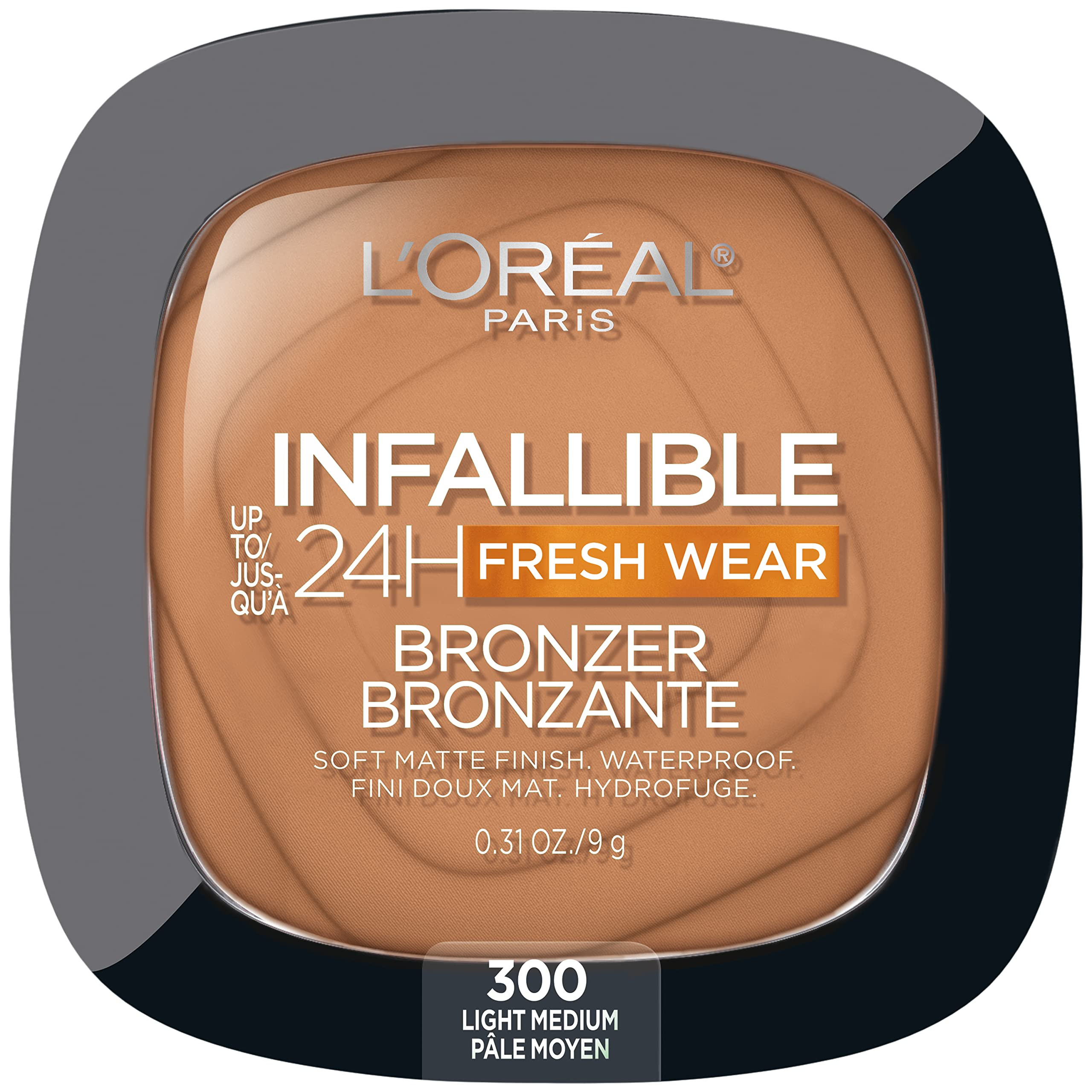 L'Oreal Paris Infallible Up to 24H Fresh Wear Soft Matte Longwear Bronzer. Waterproof, heatproof,... | Amazon (US)