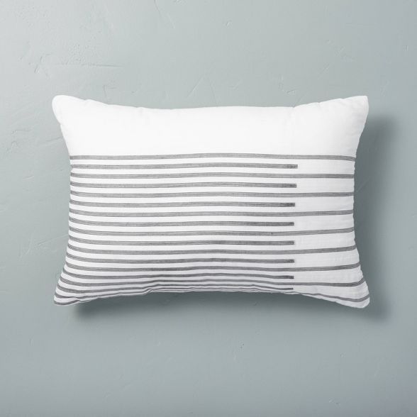 Faded Stripe Throw Pillow - Hearth & Hand™ with Magnolia | Target