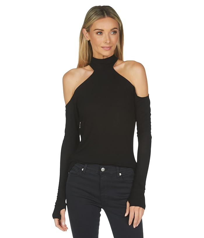 Michael Lauren Levon Mock Neck Top | Zappos