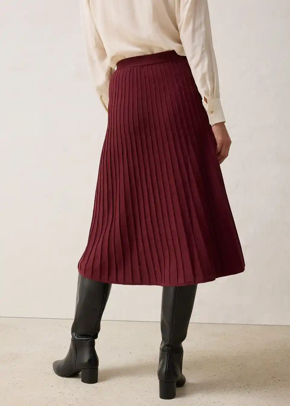 Strickrock mit Merinowolle | Bonprix DE