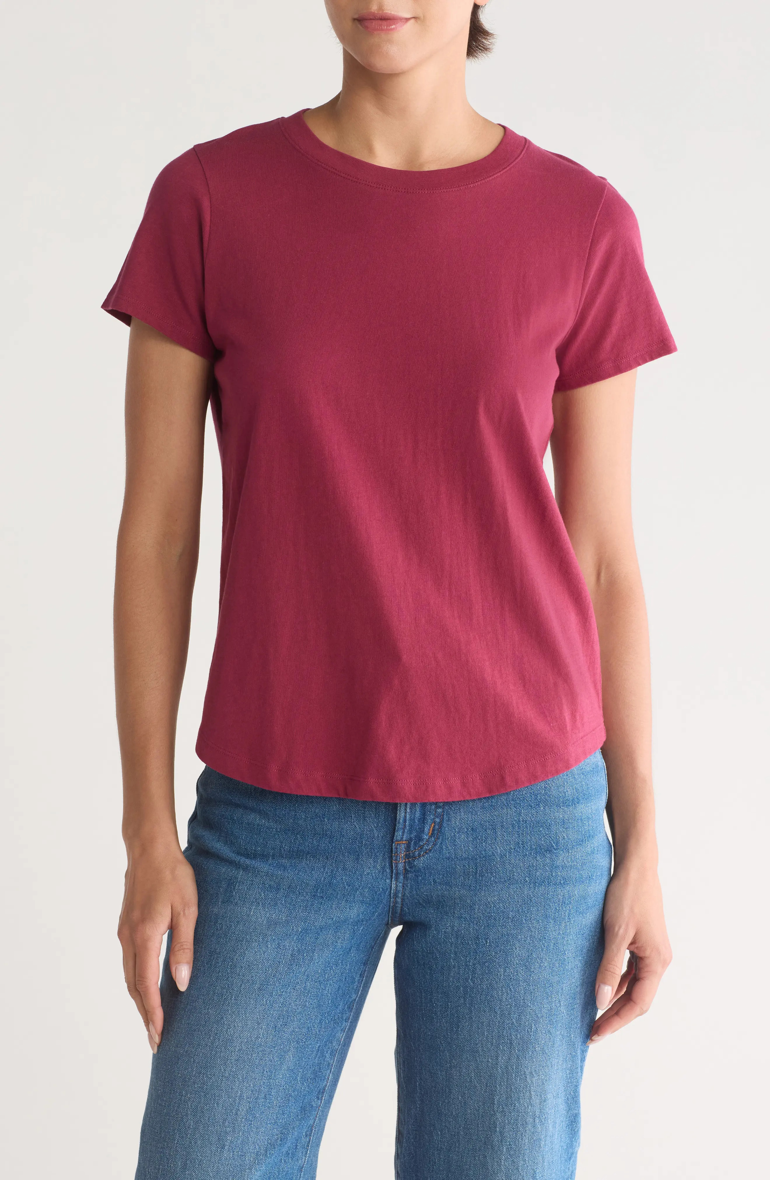 Madewell Vintage Crewneck Cotton T-Shirt (Women) | Nordstromrack | Nordstrom Rack