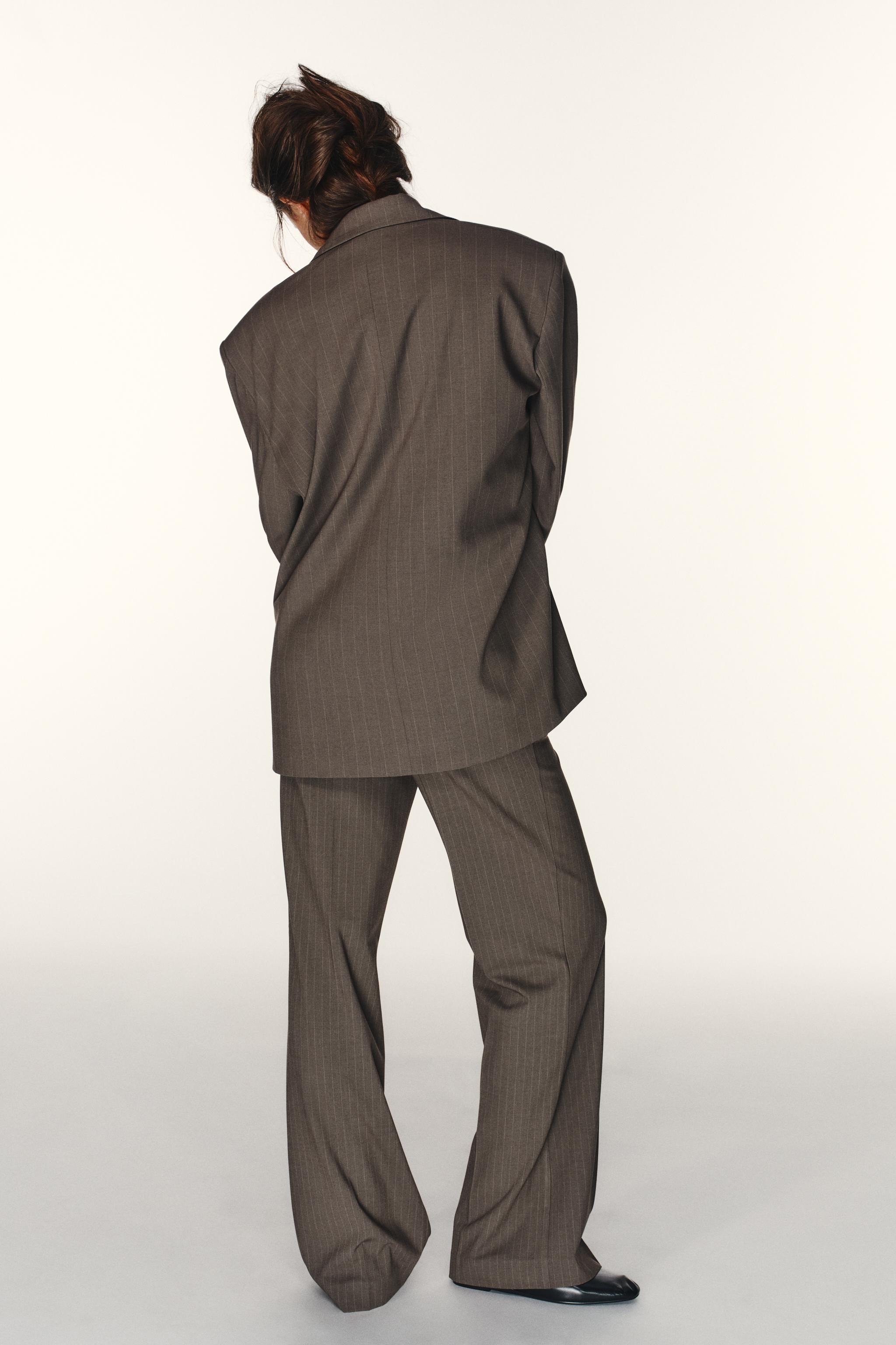 PINSTRIPE TROUSERS | Zara UK