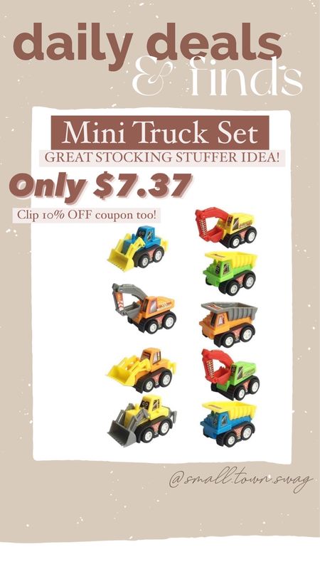 Little boy gift idea under $10 or stocking stuffer.
.
.
.
.
.
toy trucks // baby boy gift // toddler boy gift // Thanksgiving Outfit
Christmas Decor
Holiday Dress
Holiday Party Outfit
Christmas
Boots
Christmas Tree
Holiday Outfits
Sweater Dress
Garland
Gift Guide / Air fryer // Walmart // Walmart home // small appliances// kitchen // Black Friday // cyber Monday // gift guide // Christmas // holiday shopping // gifts for her // gifts for him // nugget ice maker // food storage // storage // organization // home finds // home refresh // organize // pantry / Walmart Christmas  / Walmart Black Friday // cyber week // cyber deals // Christmas gift idea // Christmas gift // Walmart gift ideas // play kitchen / kids play kitchen // kids kitchen // kids appliances // toy deals // toys // gifts for kids // gifts for boys // gifts for girls // Walmart toys // Walmart toy deals // Amazon toy // Amazon cyber Monday // Amazon toy ideas // Amazon gift idea // toy trucks // dinosaur // jumbo truck // play construction kit // play tool shop // play wood workshop // matchbox cars // marble maze

#LTKkids #LTKGiftGuide #LTKCyberWeek