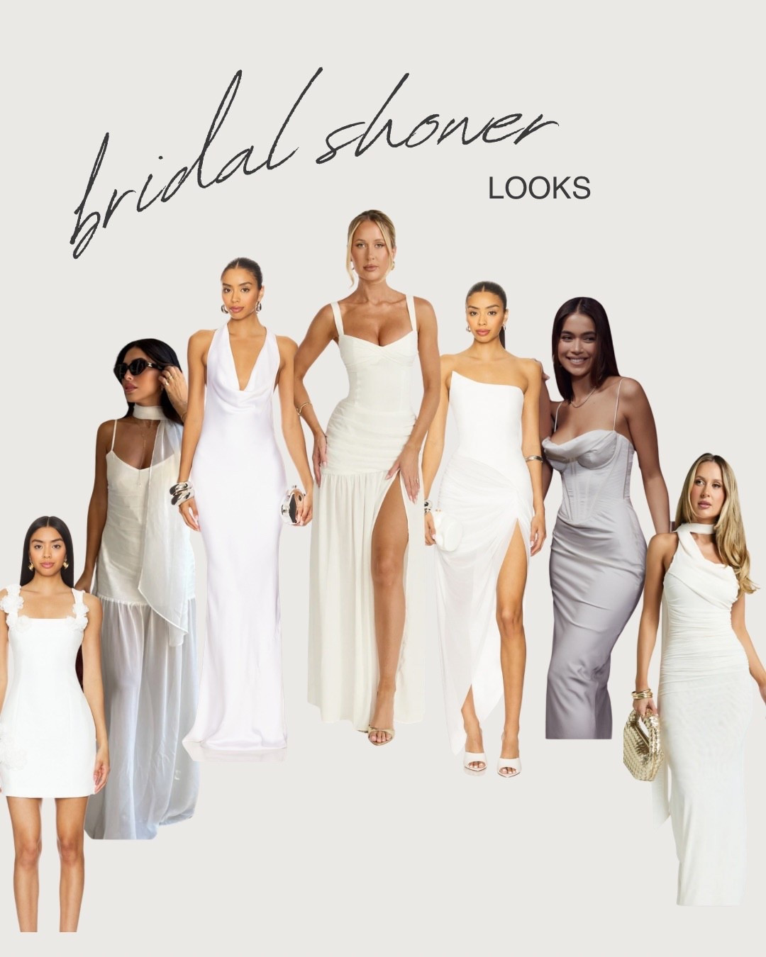Bridal shower picks #bridetobe #bridalshower #fiance #whitedress #wedding #bride #bridal 

#LTKootd #LTKWedding