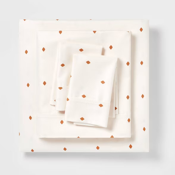 400 Thread Count Fall Pattern Performance Sheet Set - Threshold™ | Target