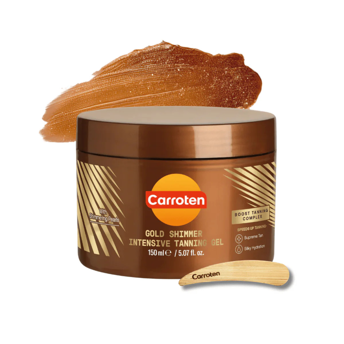 Gold Shimmer Intensive Tanning Gel | Carroten