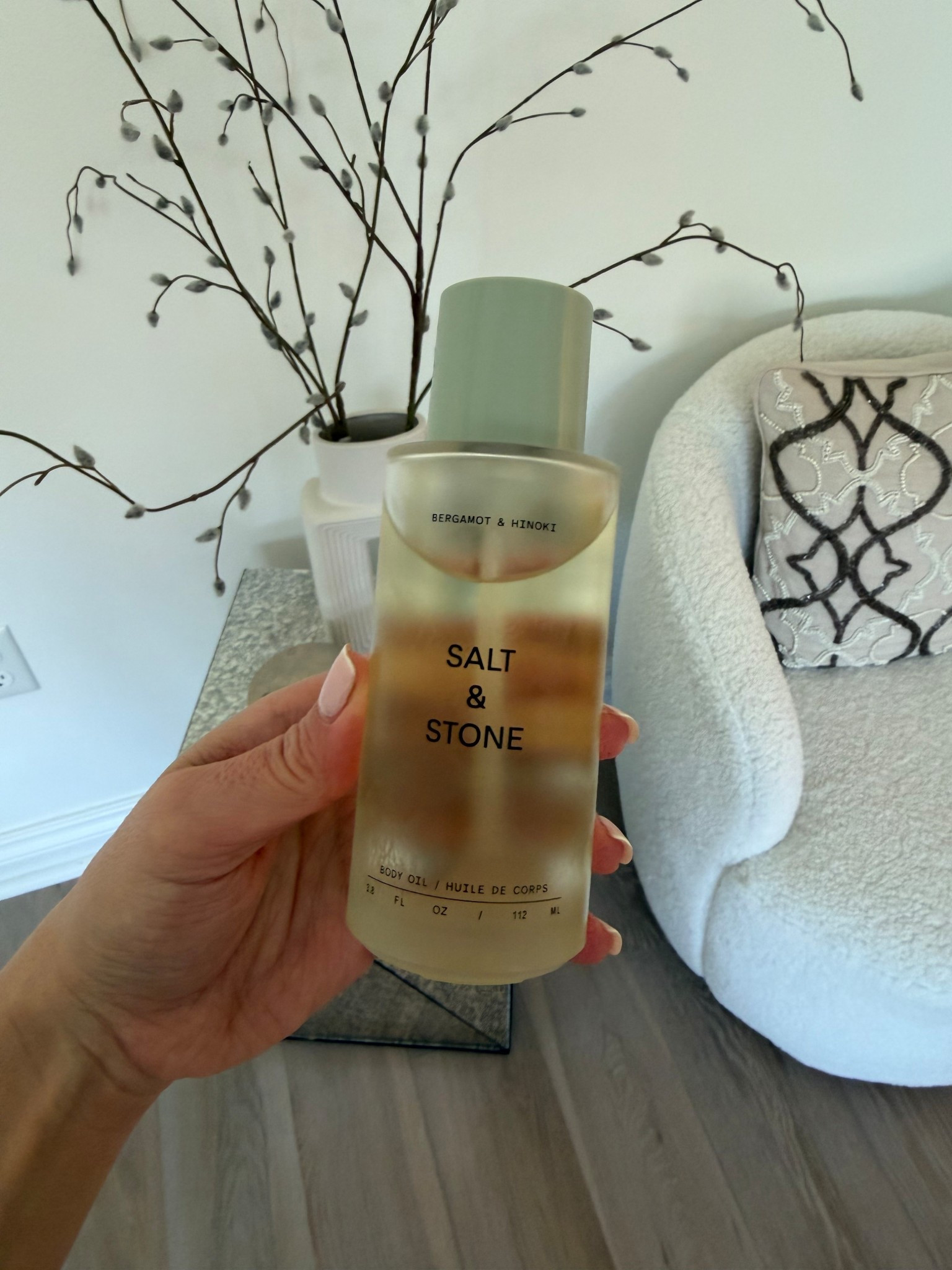 Salt and stone body oil 
Body oil is a must for me after every shower 🤍 hydration + glow all in one.
This one is new and smells SO good + absorbs beautifully.
I usually wear Santal & Vetiver in my deodorant (my fave), but it was sold out—so I tried another scent and love it. Still need that Santal & Vetiver in this though ✨ @Salt & Stone 

Rita salmo | self care | skincare | body care 

#LTKBeauty #LTKselfcare
