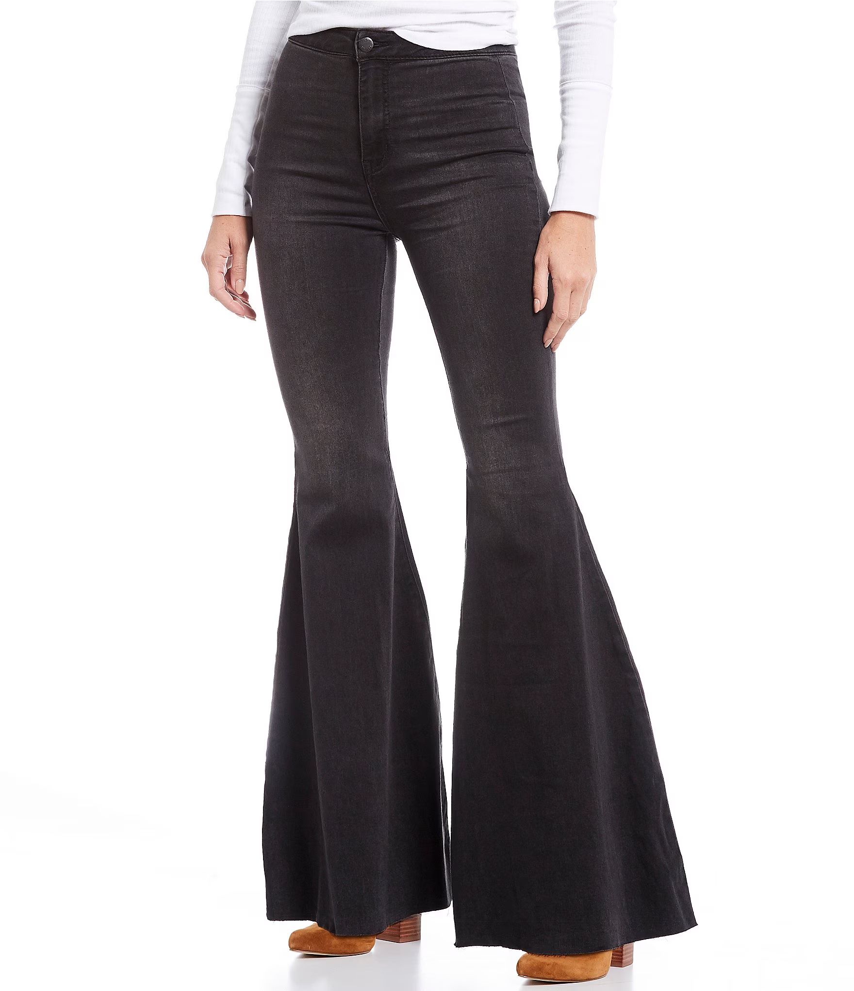 Just Float On Flare Bell Bottom Jeans | Dillards