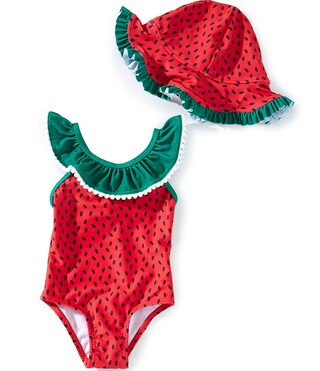 Adventurewear 360 Baby Girls 3-24 Months Watermelon One-Piece Swimsuit | Dillard's | Dillard's
