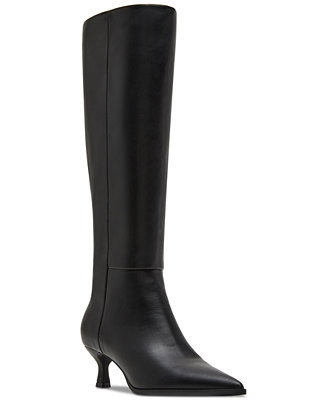 Debut Wide-Calf Knee-High Kitten-Heel Dress Boots | Macy's