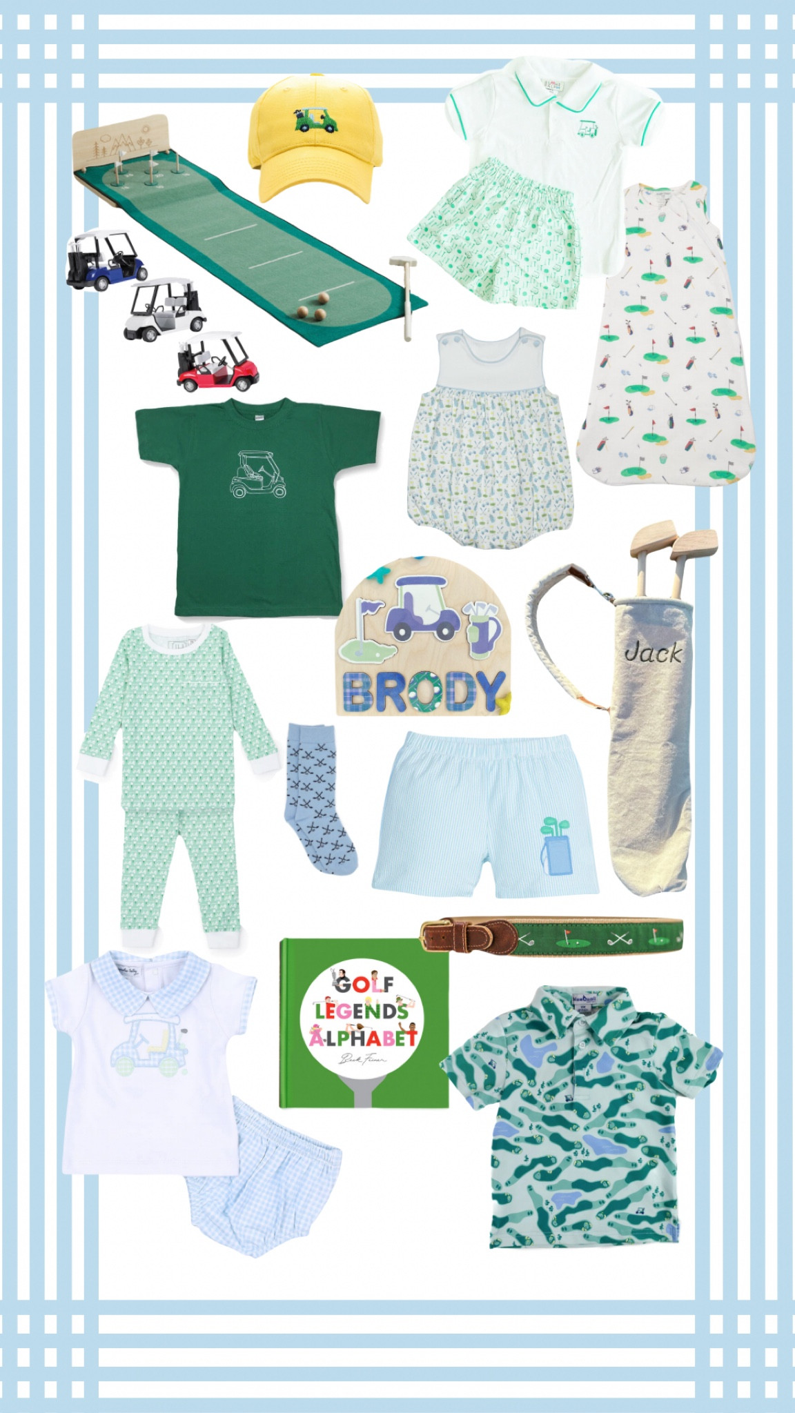 Golf gifts, appearal, and accessories for boys! 



Golf gifts
Toddler golf
Golfing
Golfing gift
Golf clothes 
Golf books
Boy golf
Toddler boy golf


#LTKbaby #LTKfamily #LTKkids