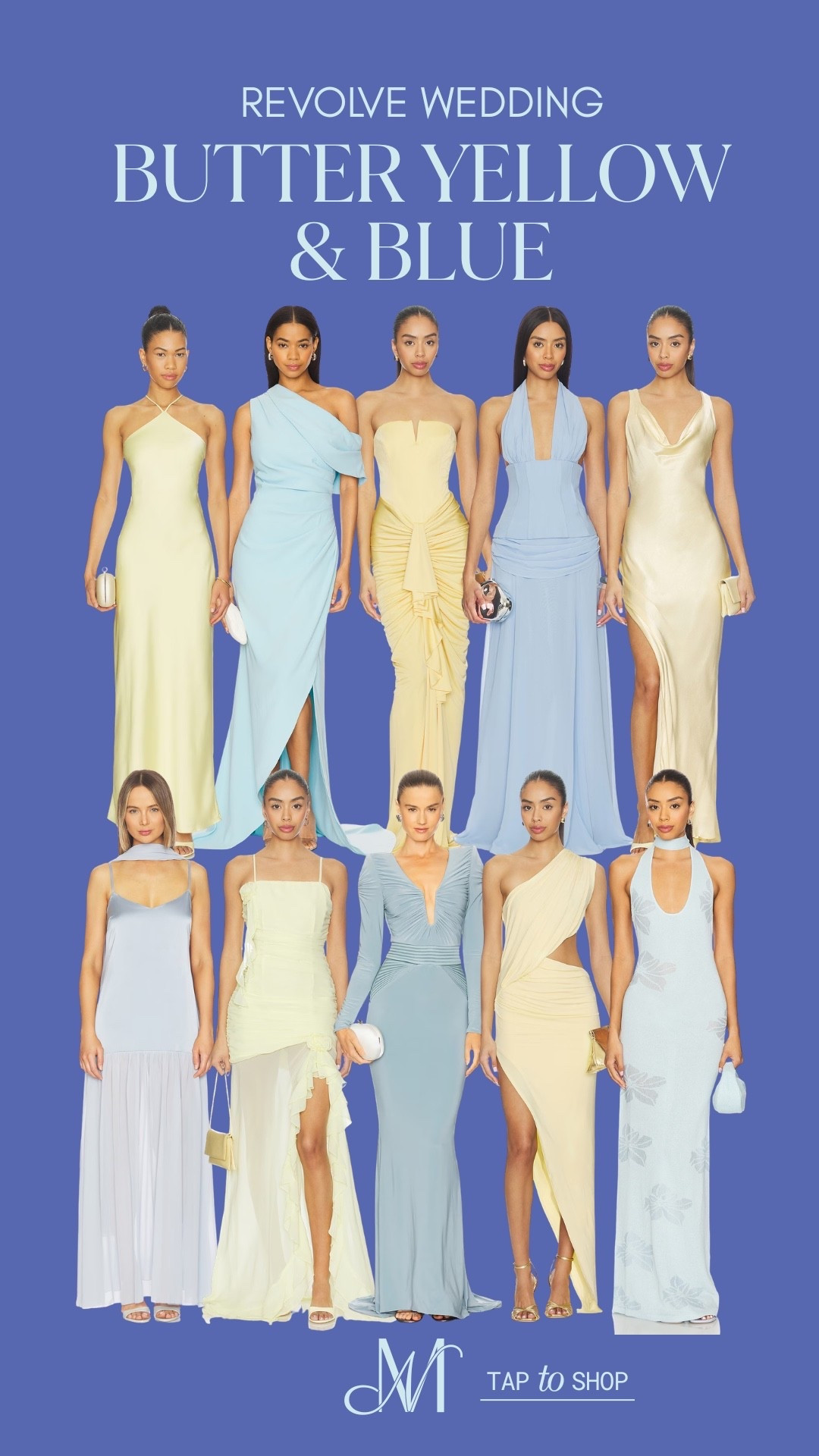The prettiest wedding guest color combo of the season 😍

BUTTER YELLOW + SOFT BLUE = effortlessly elegant
Romantic silhouettes, dreamy fabrics & timeless shades perfect for spring/summer weddings ✨

These shades photograph SO beautifully & feel so luxe in person

Saving every single one for upcoming wedding season 💐

Tap to shop my favorite wedding guest dresses ✨

wedding guest dresses, revolve wedding, butter yellow dresses, blue dresses, spring wedding outfits, elegant dresses, formal dresses, wedding season style

#LTKootd #LTKSeasonal