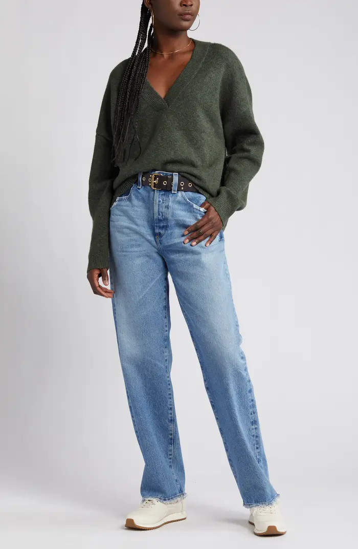 Oversize V-Neck Sweater | Nordstrom