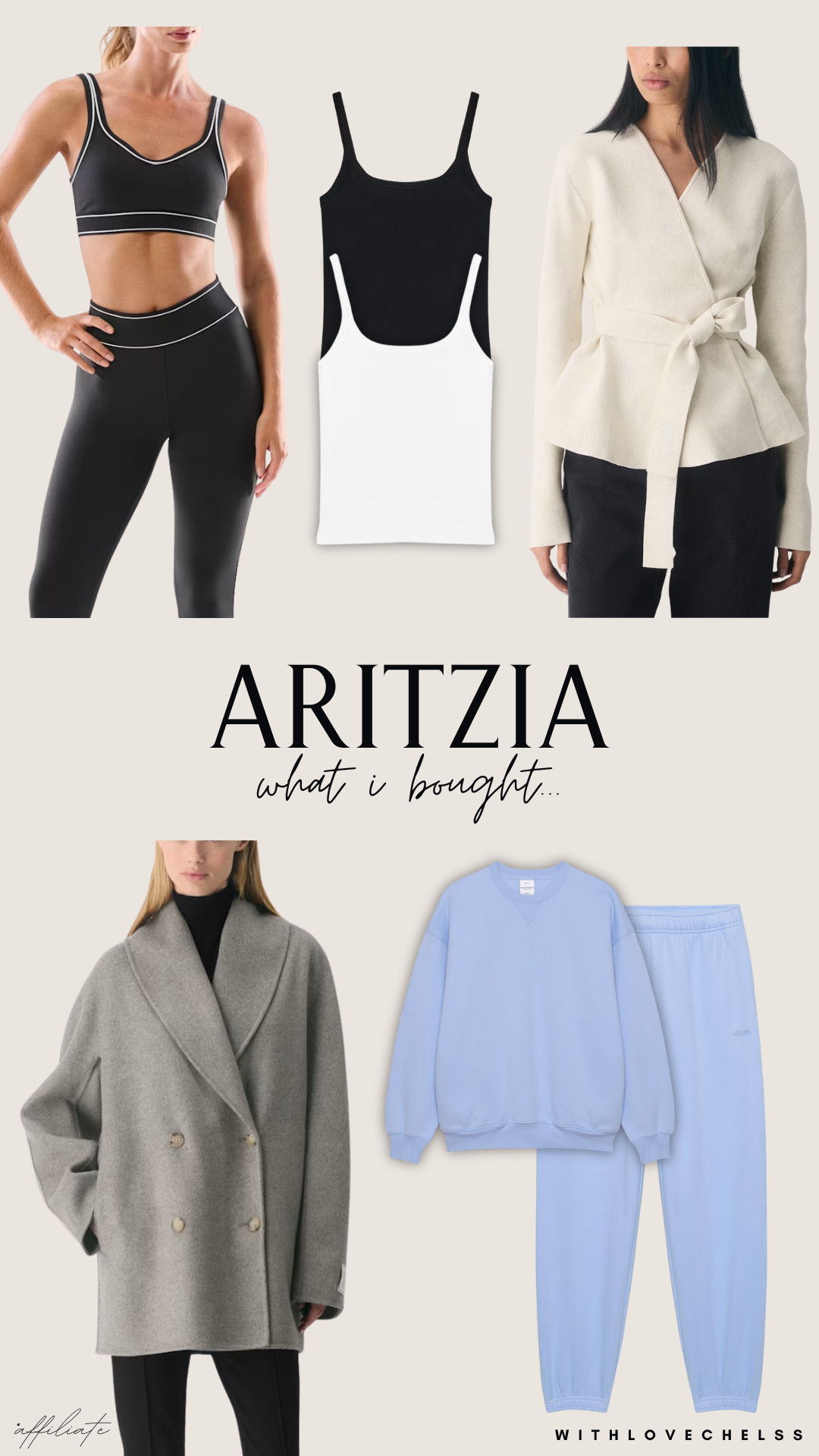 what i ordered from Aritzia! 
Size XS in tanks and size S in everything else 

 

#LTKwinter #LTKfitness #LTKcanada