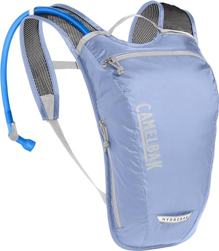 CamelBak HydroBak Light Bike Hydration Backpack, Ultra‑Light Low‑Profile Design with 50oz Crux Reservoir, Serenity Blue | Amazon (US)