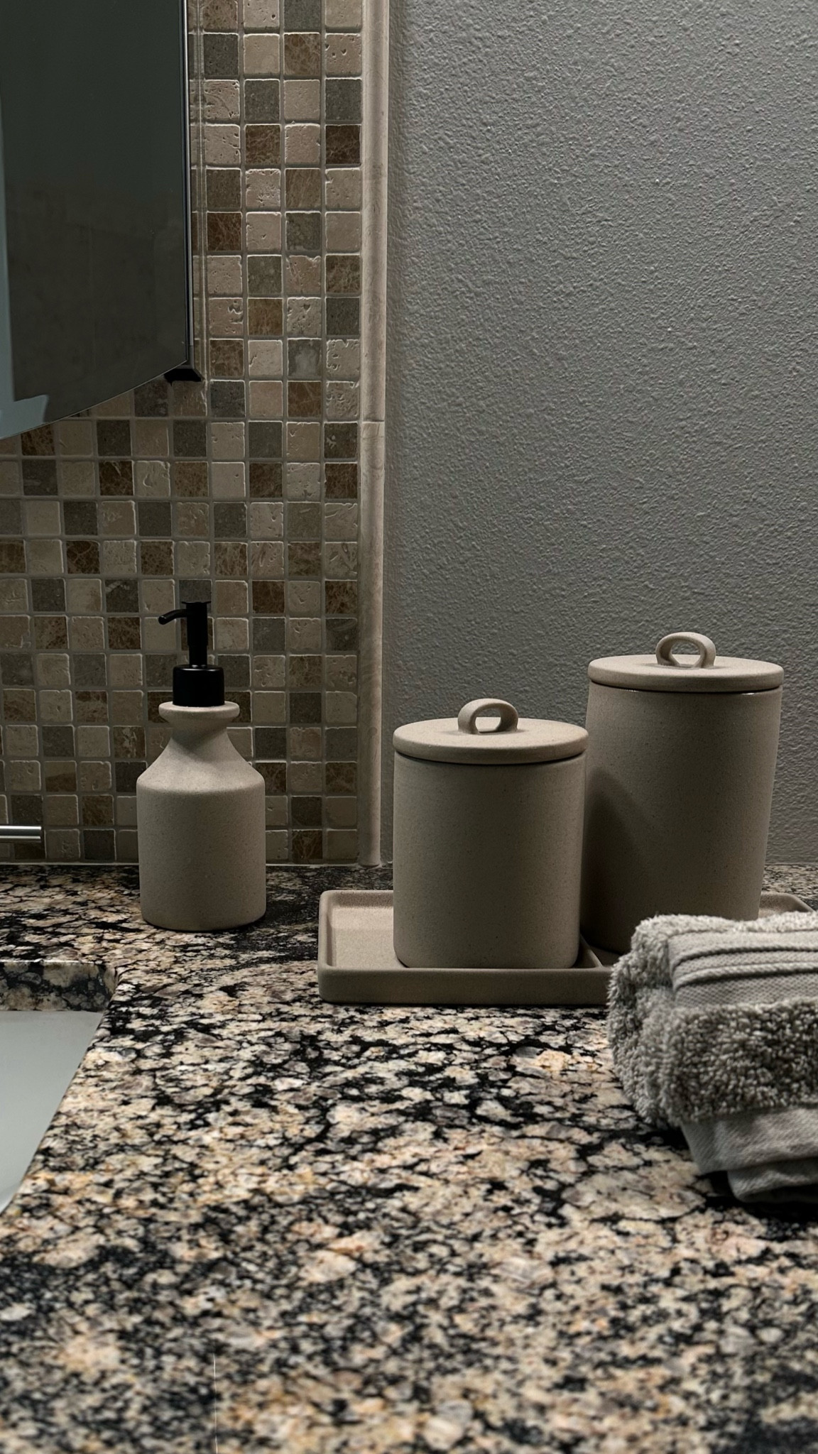 SKIMS DUPE bathroom set! Runnn to these links! Sometimes in the store sets like these get scratched, cracked or are broken so I recommend buying them online! I’m OBSESSED. They also make the perfect gift! 

#LTKGiftGuide #LTKCyberweek #LTKSeasonal