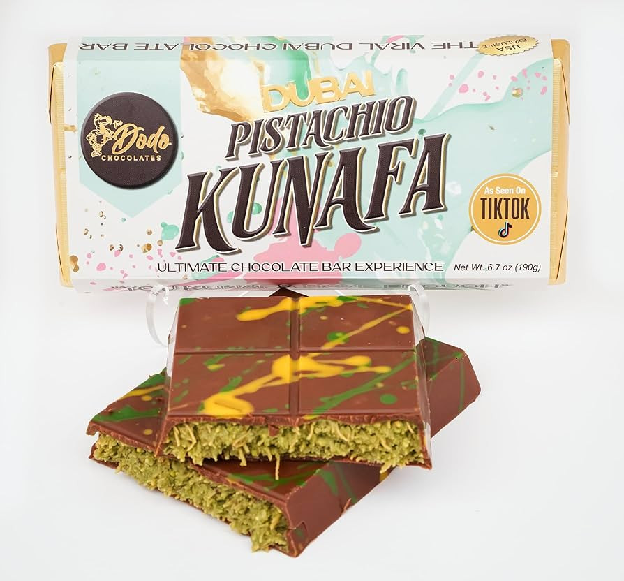 Viral Dubai Pistachio Kunafa Ultimate Chocolate Bar Experience | Amazon (US)