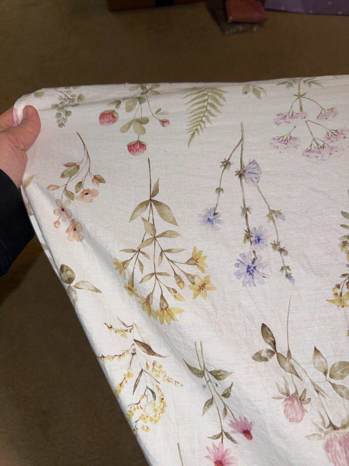 Bedsure 100% Cotton Sheets King Size - Soft Percale Sheets, 4 Pieces Linen Sheet Set, Breathable ... | Amazon (US)