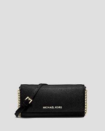MICHAEL Michael Kors Crossbody Jet Set Travel Wallet On A Chain | Bloomingdale's (US)