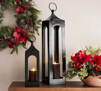 Click for more info about Caleb Handcrafted Metal Outdoor Lantern