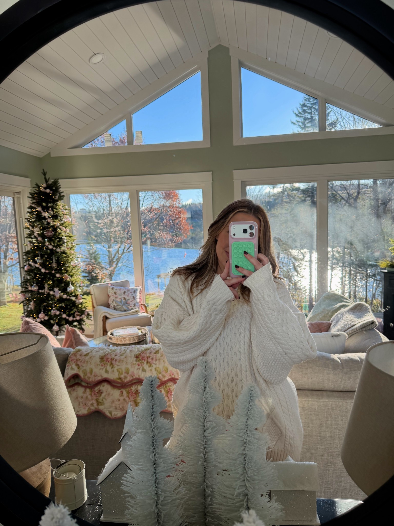 current fave oversized cable knit sweater! I’m in a large &amp; it’s not itchy!!

#LTKcanada #LTKwinter #LTKholiday