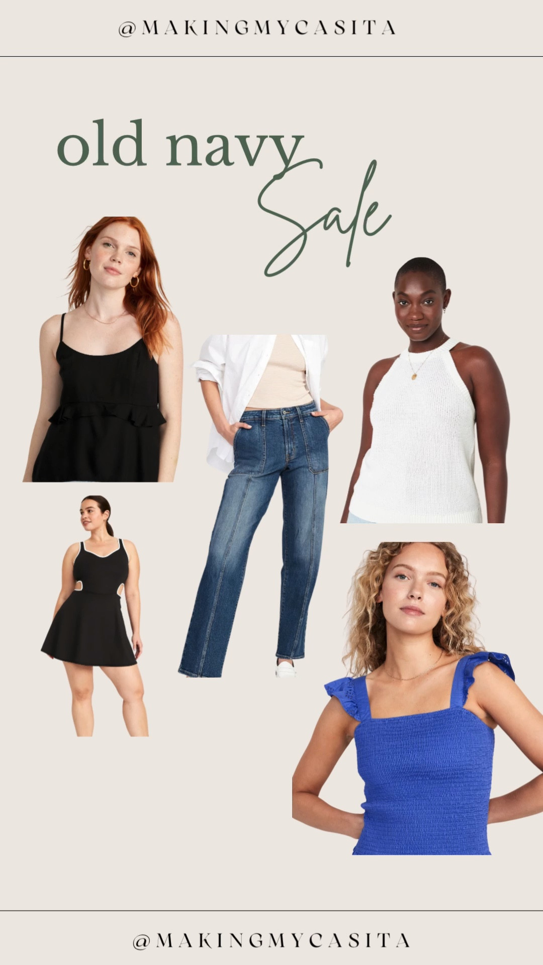 Back to school shopping for mom! Who’s ready for a great year! Dress, activewear, dress, straight, leg, denim, jeans, blue, Cami, white knit, tank top, black tank top, back to school shopping, things for mom, old navy sale.

#LTKunder100 #LTKSale #LTKBacktoSchool