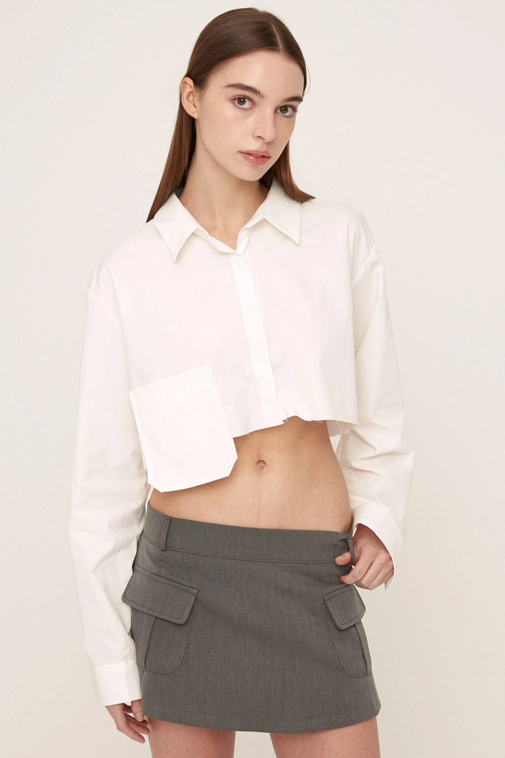 Taylor Cropped Shirt | Storets (Global)