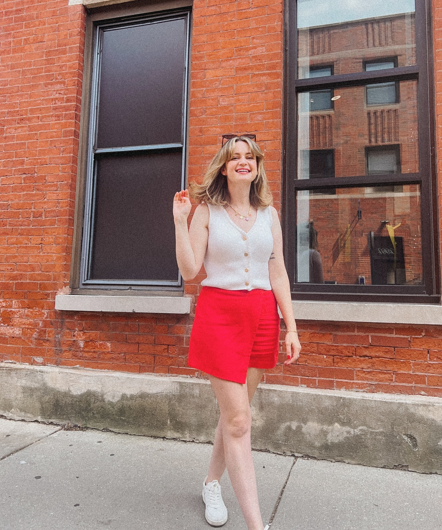 realllllly embracing summer style this year!
I used to think it was hard to put together a full outfit when it’s hot out, but finding little ways to elevate my ootd through something like a skort or sweater tank is so fun! 🥰 
my outfit is on sale! @abercrombie has 20% almost everything right now and really great pieces on clearance! sharing more in my stories but you can always shop with my affiliate link in my bio 🥰🫶🏼 #AFSummer #AbercrombiePartner #abercrombiestyle