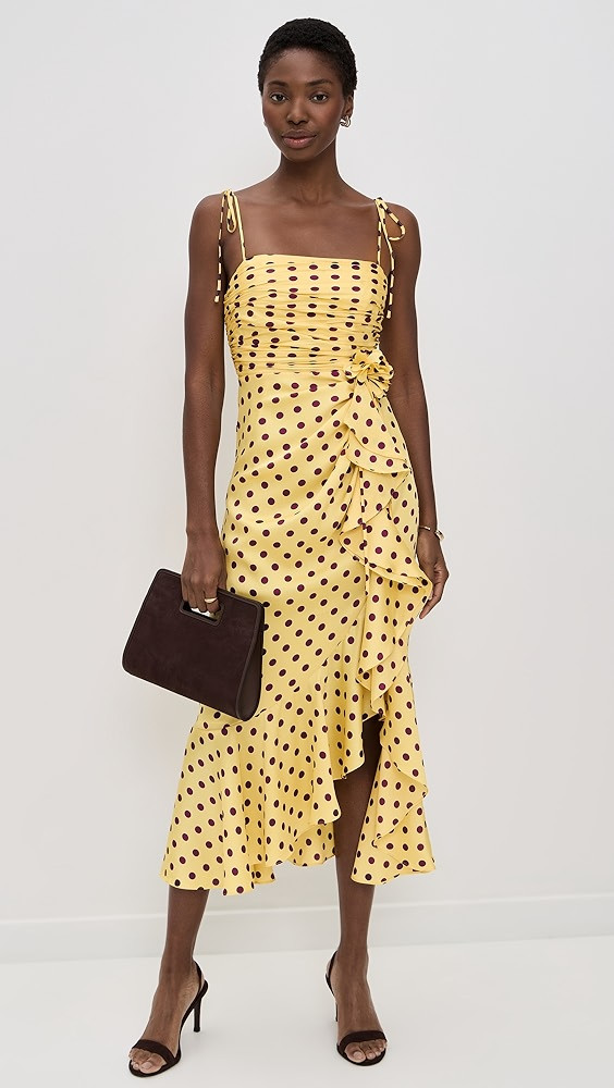 Camille Polka Dot Mireya Dress | Shopbop