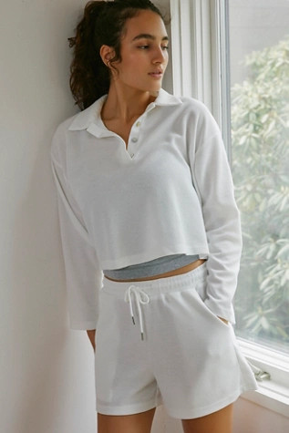 Waverles Recycled Waffle Shorts Set | Free People (Global - UK&FR Excluded)