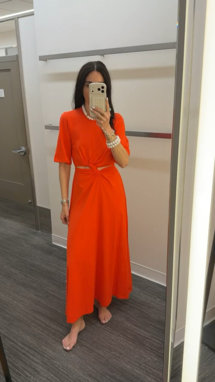 This dress is a showstopper. The bold red color paired with the flattering twist detail creates such a chic silhouette, and it is one of those pieces that instantly makes you feel dressed up with minimal effort. Perfect for summer weddings, vacation dinners, special events, or any occasion where you want to make a statement.

Red maxi dress, wedding guest dress, vacation outfit, summer event style, resort wear, statement dress, special occasion outfit, elegant summer fashion, red dress outfit, vacation dinner look, chic style, annabrstyle

#LTKootd #LTKSeasonal #LTKOver40