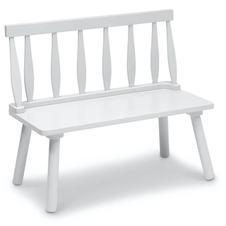 Delta Children Bench, White - Walmart.com | Walmart (US)