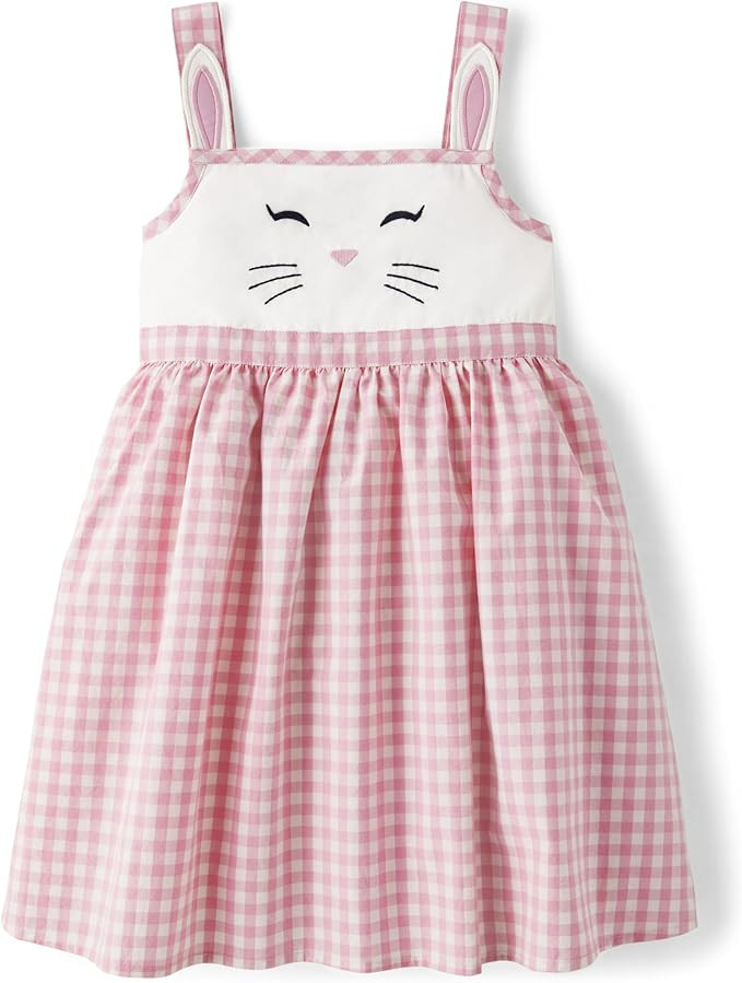 Gymboree Girl and Toddler Embroidered Sleeveless Skirtall Jumpers | Amazon (US)