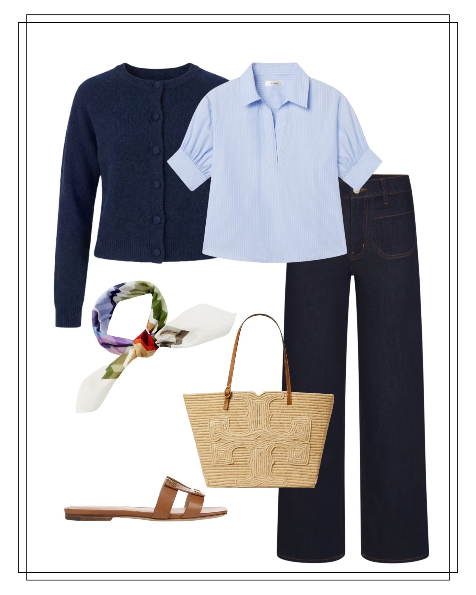 A nice dark wash is a wardrobe staple! I have these in multiple colors and they are so easy to dress up!

#LTKSeasonal #LTKOver40 #LTKootd