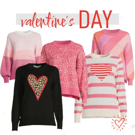 Looking for a Valentine’s Day sweater! Here are some of the cutest options from Walmart. All of these sweaters are under $20￼

#LTKsalealert #LTKSeasonal #LTKstyletip