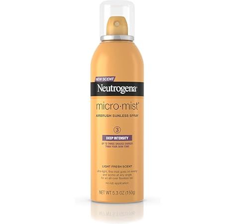 Neutrogena MicroMist Tanning Sunless Spray, Deep, 5.3 Ounce | Amazon (US)