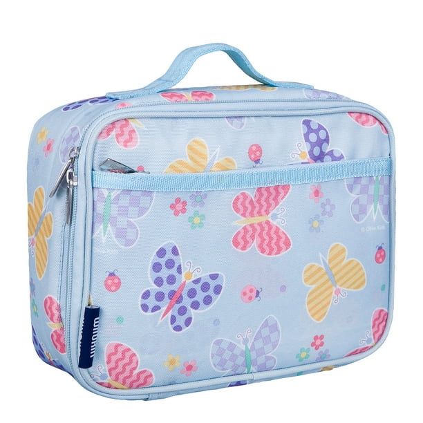 Wildkin Kids Insulated Lunch Box for Boy and Girls, BPA Free (Butterfly Garden Blue) - Walmart.co... | Walmart (US)