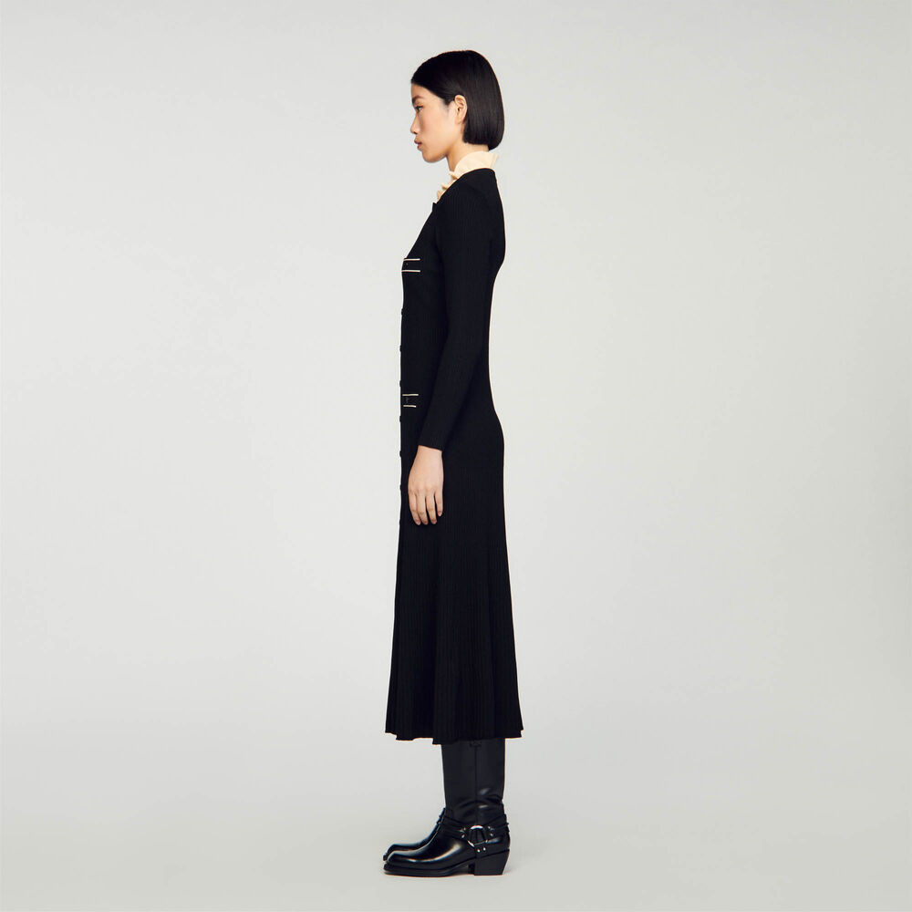 Knit Maxi Dress | Sandro US | Sandro-Paris US