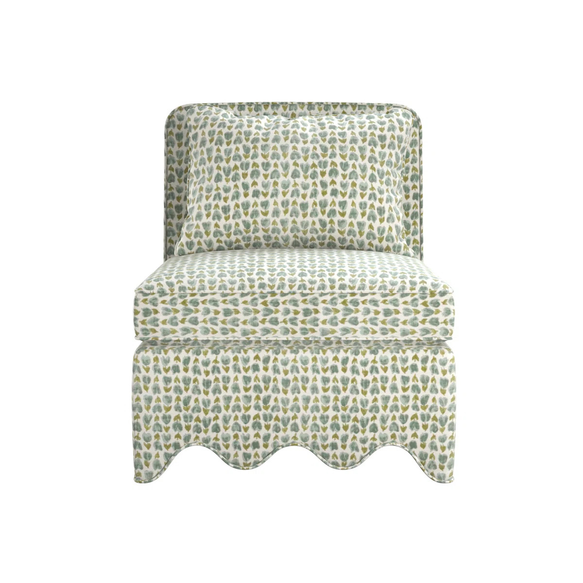 Lowry Accent Chair Herbal | Birch Lane