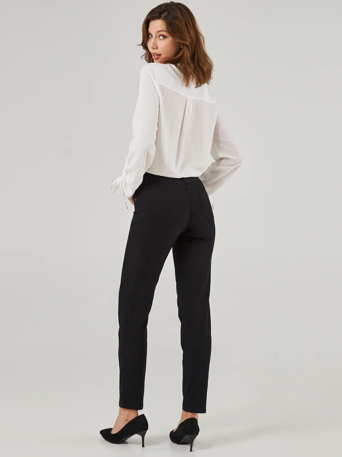 Millennium Five Pocket Stretch Pants | 89th + Madison