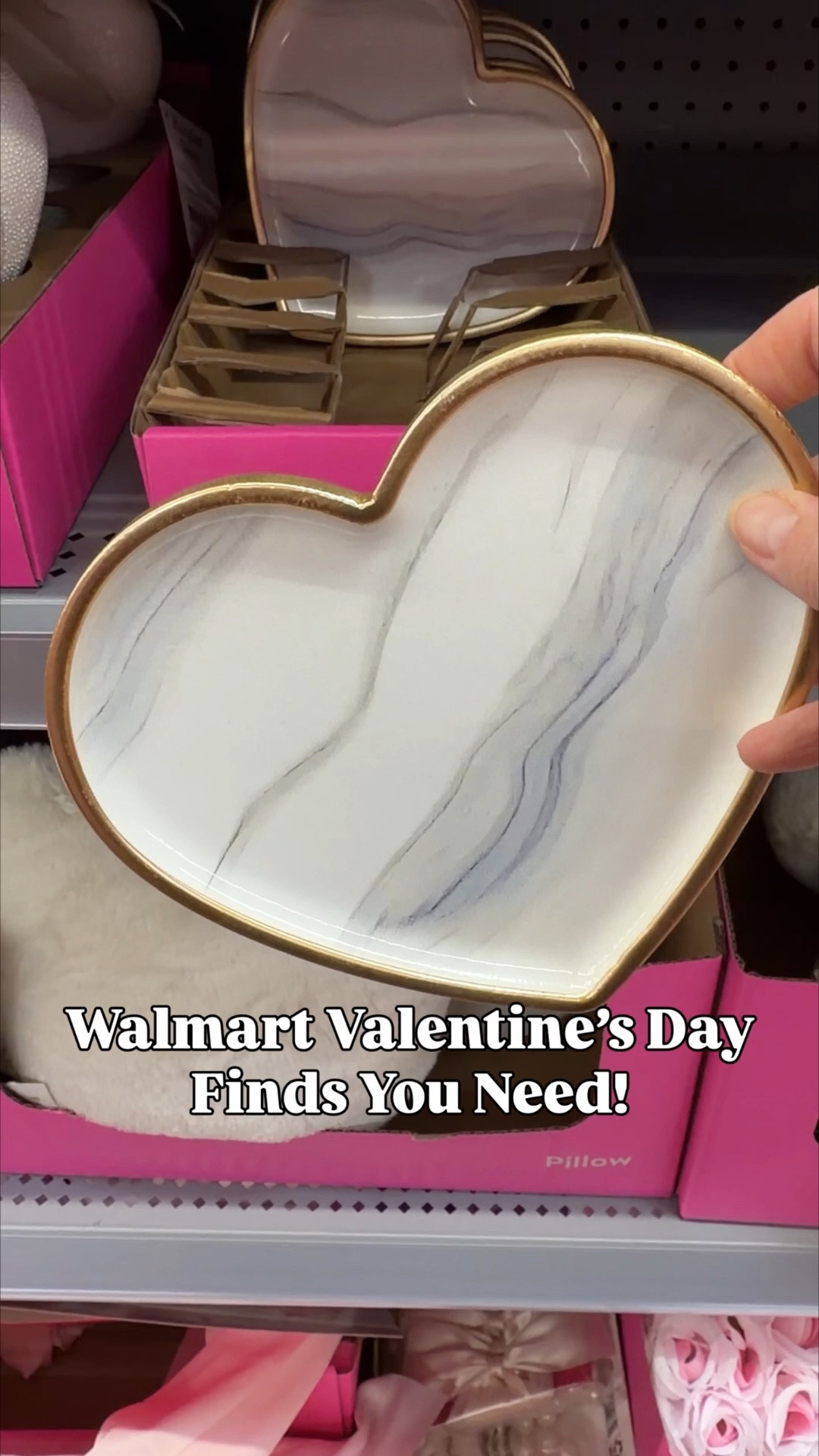 Okay but Walmart understood the assignment this year 😍 Their Valentine’s decor game is STRONG. From the prettiest heart trinket tray with a faux marble finish 🤍 to the SOFTEST cozy pillows, plus that gorgeous bow candle holder 🎀🕯️… every single piece looks high-end without the high price tag.

Perfect for sprinkling a little love around your home or gifting something cute without going overboard 💕
Everything is linked + so many of these will sell out fast—don’t sleep on this collection!!

💘 Save this for inspo
💘 Tap to shop
💘 Which piece is your fave?!

#LTKHome #LTKFinds #WalmartFinds #ValentinesDecor #AffordableHome #HomeDecorFinds #ValentinesDayDecor #BudgetDecor #LTKFamily 💖🎀

#LTKHome #LTKSeasonal #LTKFindsUnder50
