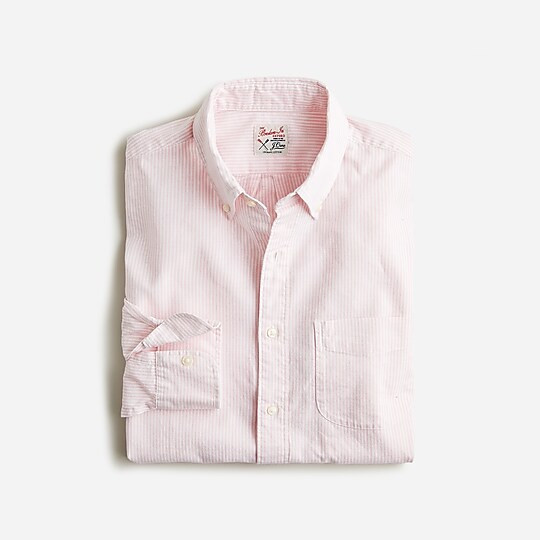 Broken-in organic cotton oxford shirt | J. Crew US