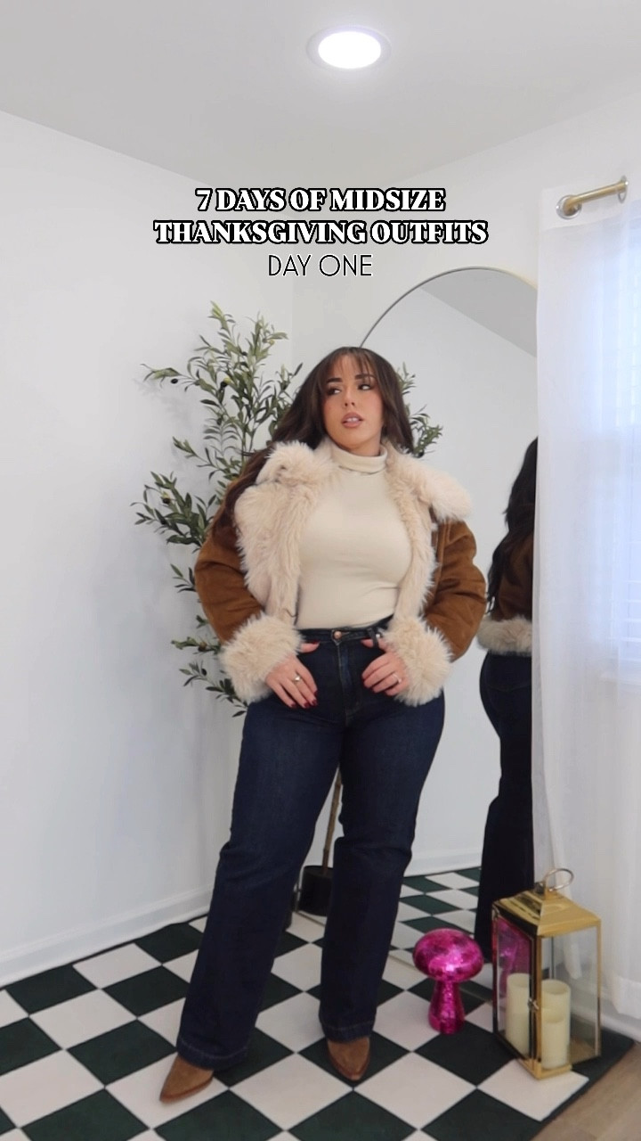 7 Days of Midsize Thanksgiving Outfits 🦃 DAY ONE!

The star of this outfit is definitely this gorgeous ASOS jacket but I’m also obsessed with the fit of these Silver Jeans 🙌🏼 Love the way they came together with the matching wide calf friendly boots for a perfect Thanksgiving look!

#LTKMidsize #LTKStyleTip #LTKHoliday