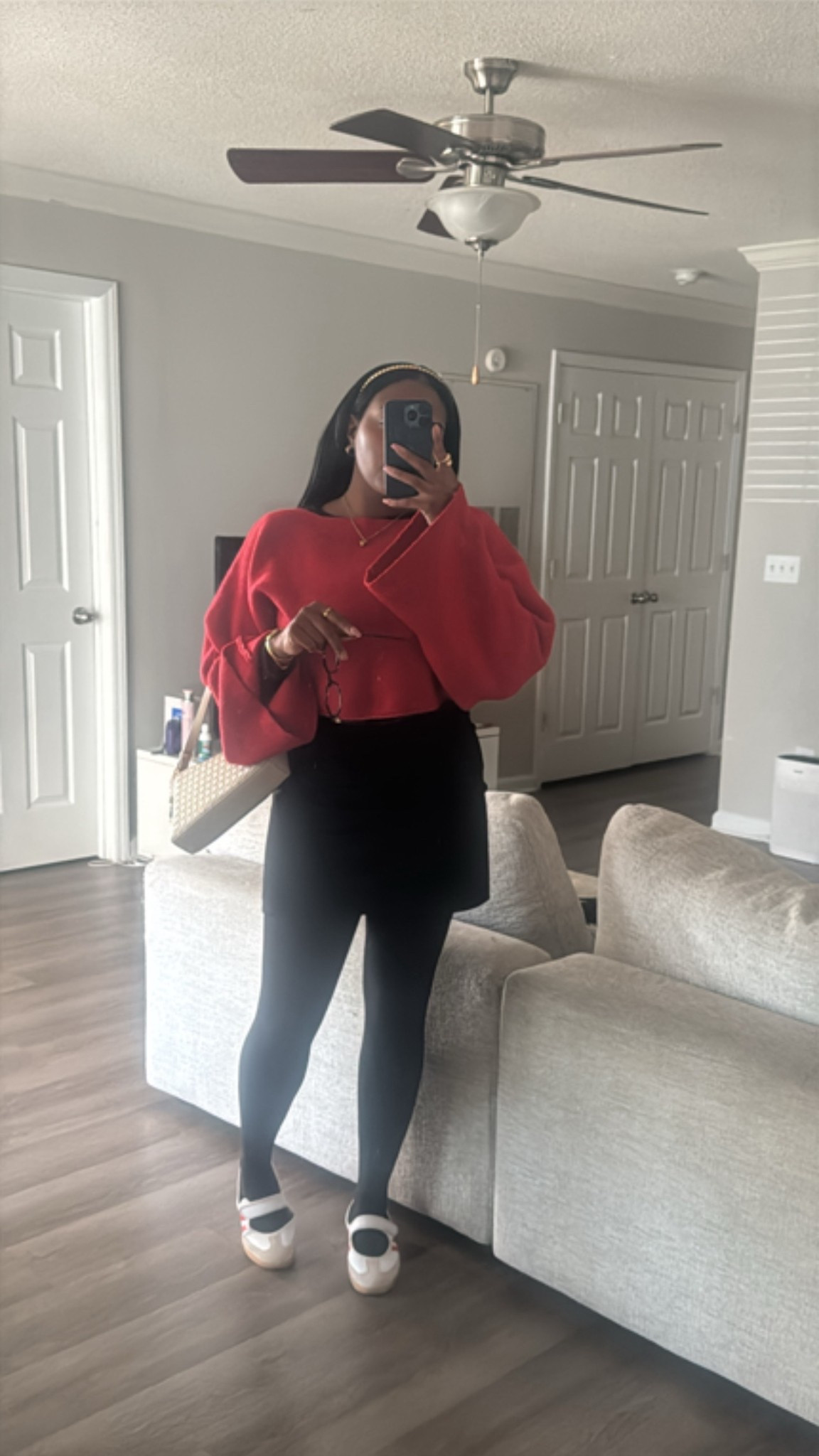 Cute Outfit of The Day. I had a few meetings Uptown and it was almost 70s degrees. @adidas 

#LTKValentine #LTKootd #LTKmorningroutine